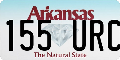 AR license plate 155URC