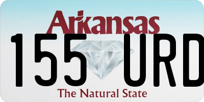AR license plate 155URD