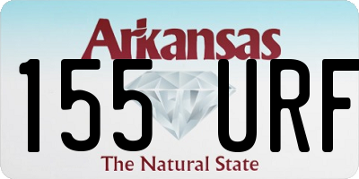 AR license plate 155URF