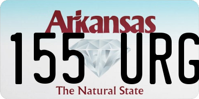 AR license plate 155URG