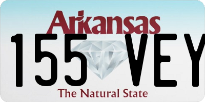 AR license plate 155VEY