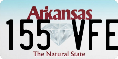 AR license plate 155VFE