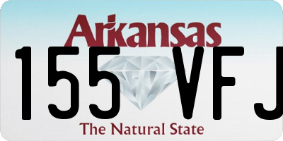 AR license plate 155VFJ