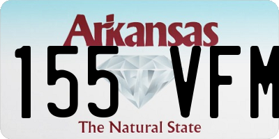 AR license plate 155VFM