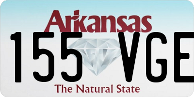 AR license plate 155VGE