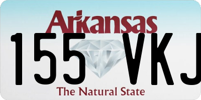 AR license plate 155VKJ