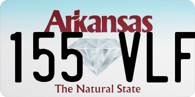 AR license plate 155VLF