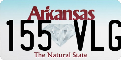 AR license plate 155VLG