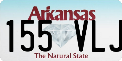 AR license plate 155VLJ