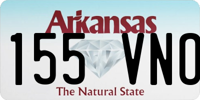 AR license plate 155VNO