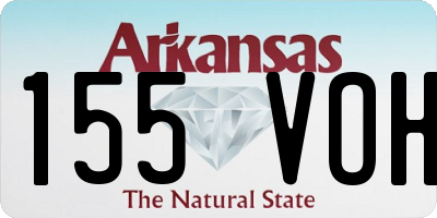 AR license plate 155VOH