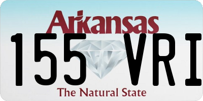 AR license plate 155VRI