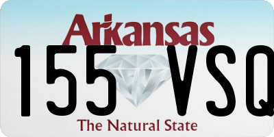 AR license plate 155VSQ