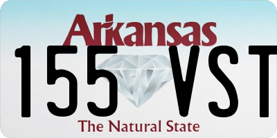 AR license plate 155VST