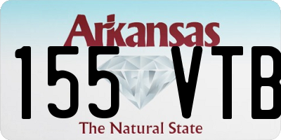 AR license plate 155VTB