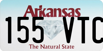 AR license plate 155VTC