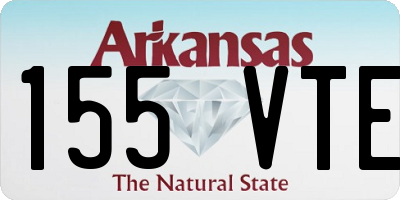 AR license plate 155VTE