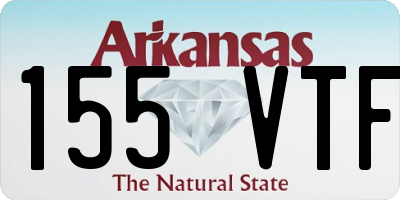 AR license plate 155VTF