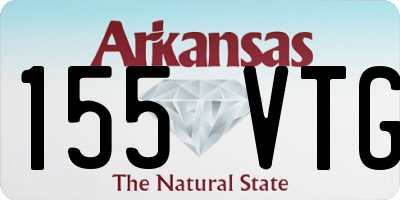 AR license plate 155VTG