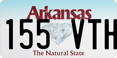 AR license plate 155VTH