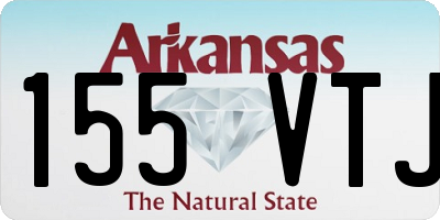 AR license plate 155VTJ
