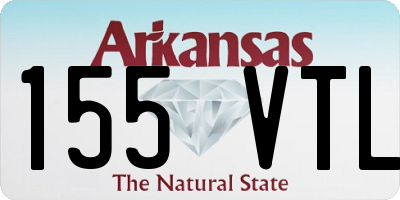 AR license plate 155VTL