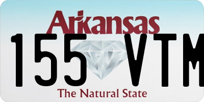 AR license plate 155VTM