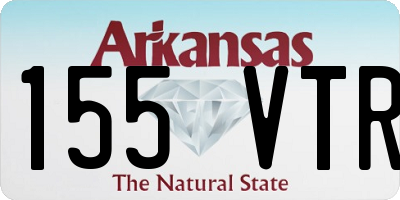 AR license plate 155VTR