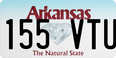 AR license plate 155VTU