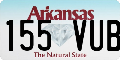 AR license plate 155VUB