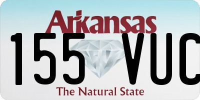 AR license plate 155VUC