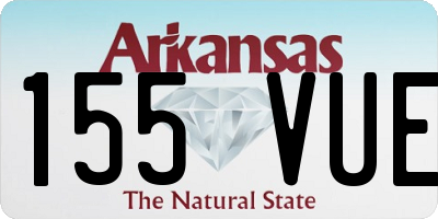 AR license plate 155VUE