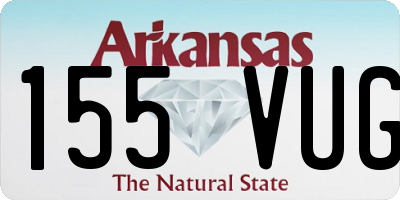 AR license plate 155VUG