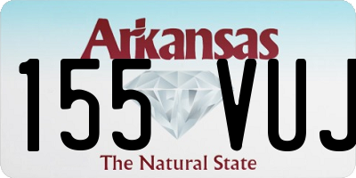 AR license plate 155VUJ