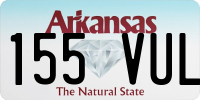 AR license plate 155VUL