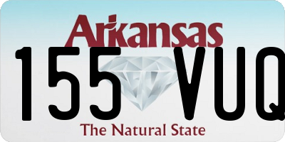 AR license plate 155VUQ