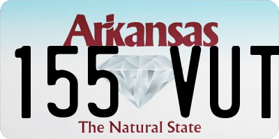 AR license plate 155VUT