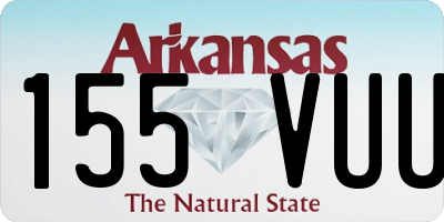 AR license plate 155VUU