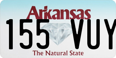 AR license plate 155VUY