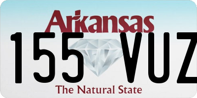 AR license plate 155VUZ
