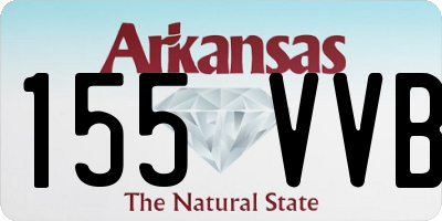 AR license plate 155VVB