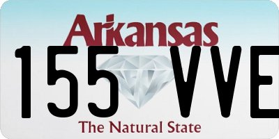 AR license plate 155VVE