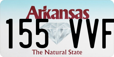 AR license plate 155VVF