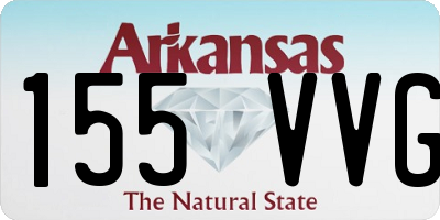 AR license plate 155VVG