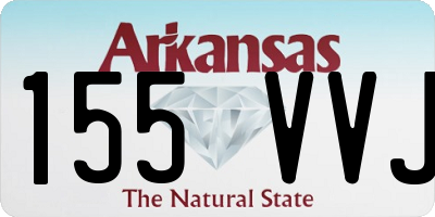 AR license plate 155VVJ