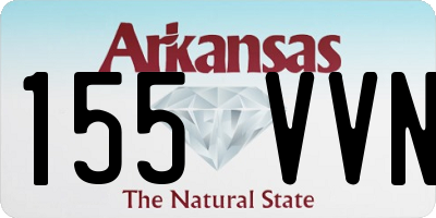 AR license plate 155VVN