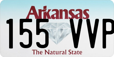 AR license plate 155VVP