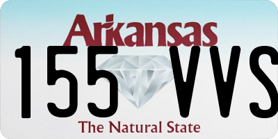 AR license plate 155VVS