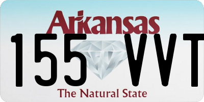 AR license plate 155VVT