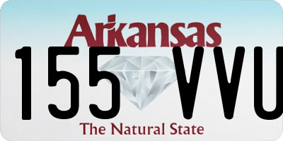 AR license plate 155VVU